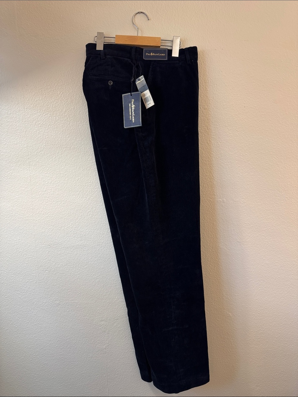 Polo by Ralph Lauren Men's Navy Corduroy Pants